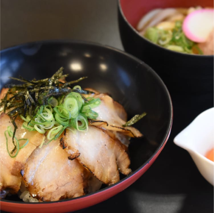 Ise Roast Pork Chashu Bowl & Mini Ise Udon Noodle Set