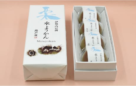 伊勢内宮前栗水ようかん4個入