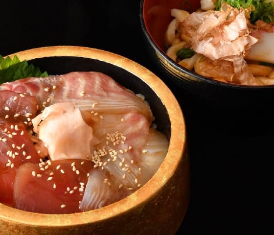 伊勢まだいとマグロの参宮コンビ