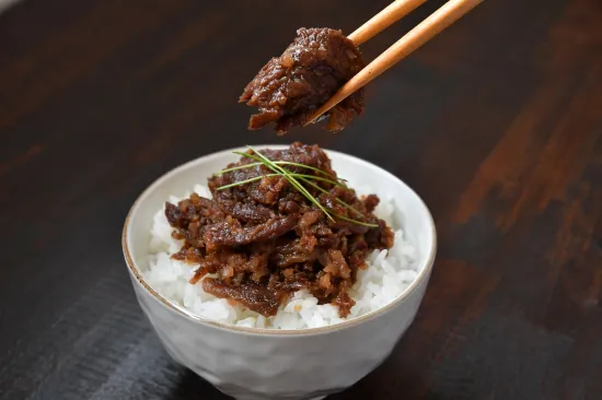 松阪牛しぐれ煮とご飯