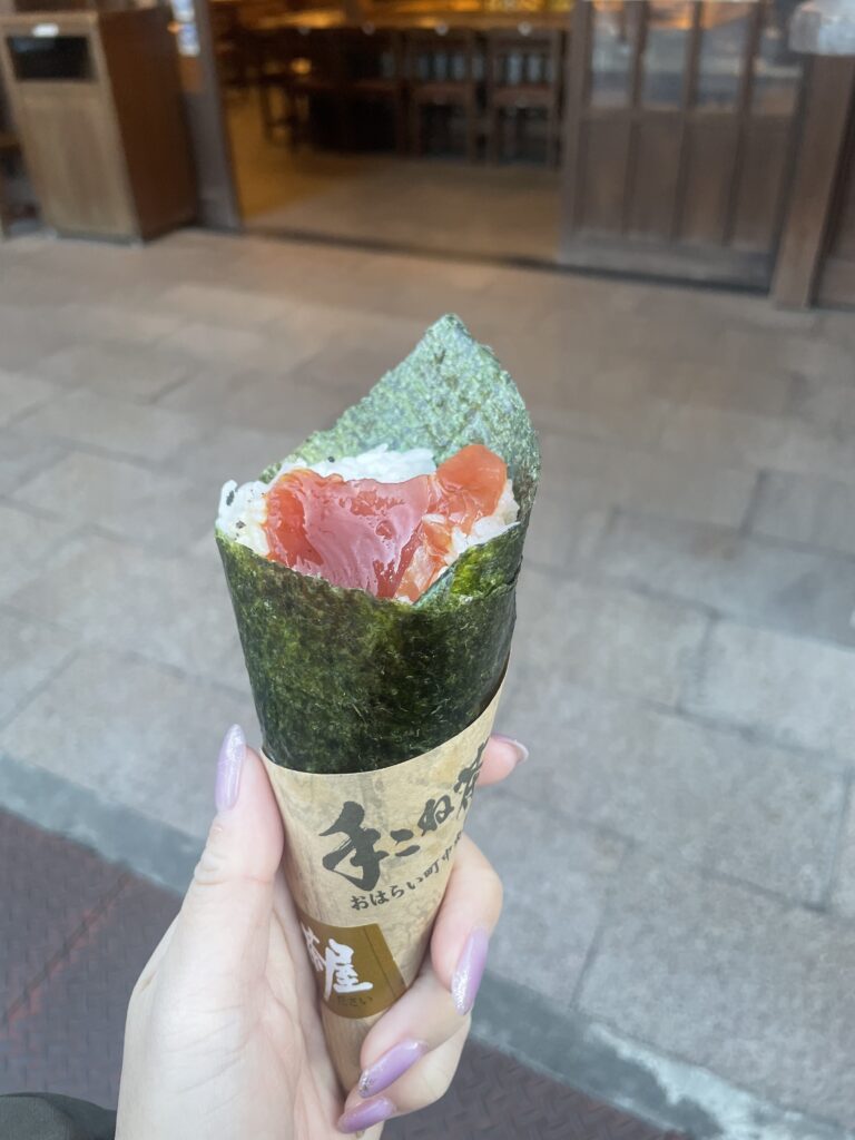 おはらい町　手こね茶屋　手巻きてこね寿司