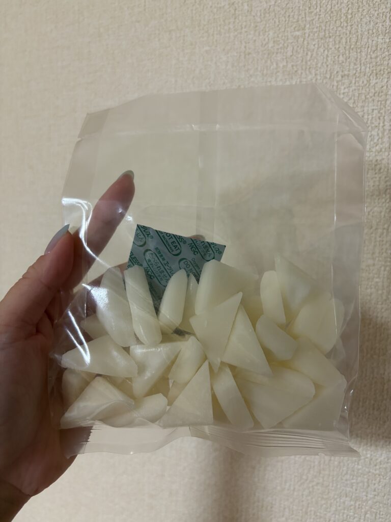 生姜糖一口　中身