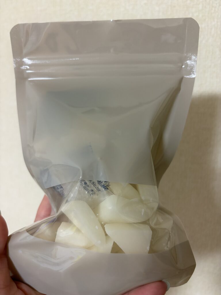 生姜糖一口　詰め替えてみた