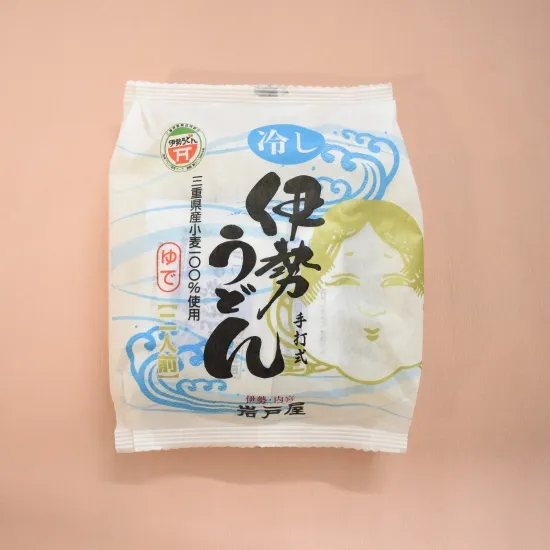 岩戸屋の冷やし伊勢うどん 2人前