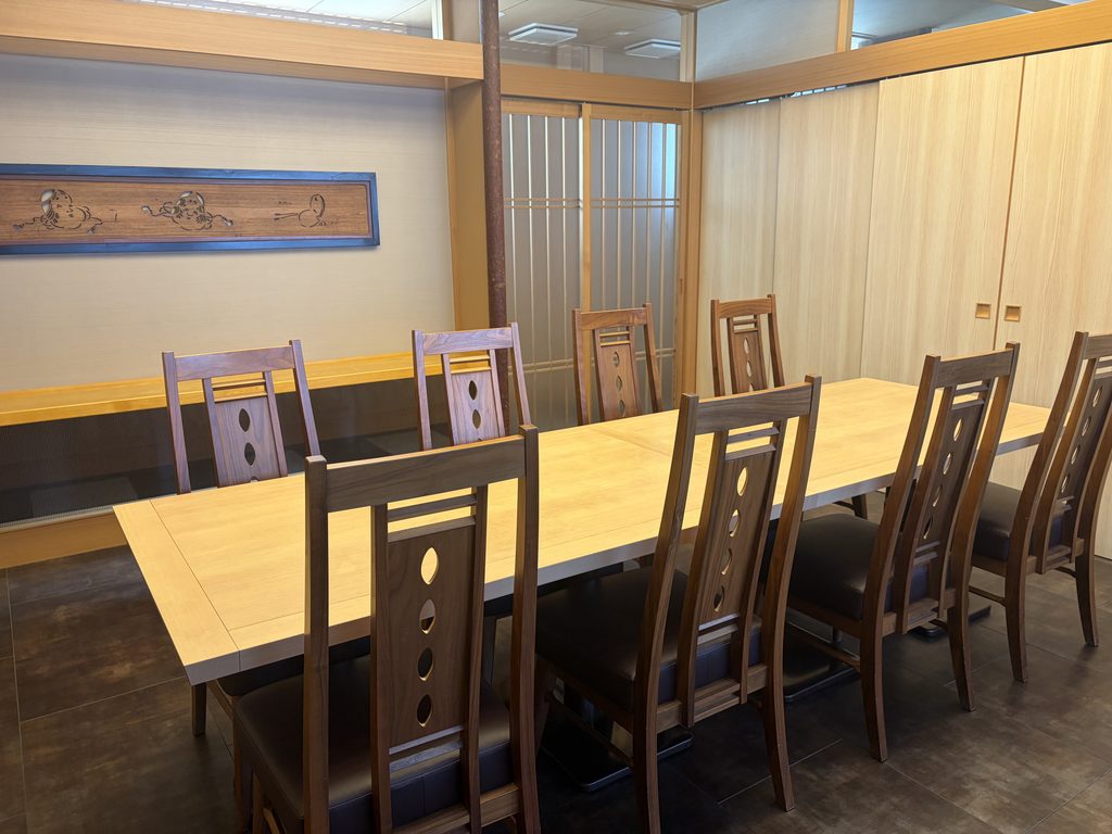 伊勢神宮内宮前岩戸屋物産店2階団体食事会場の個室